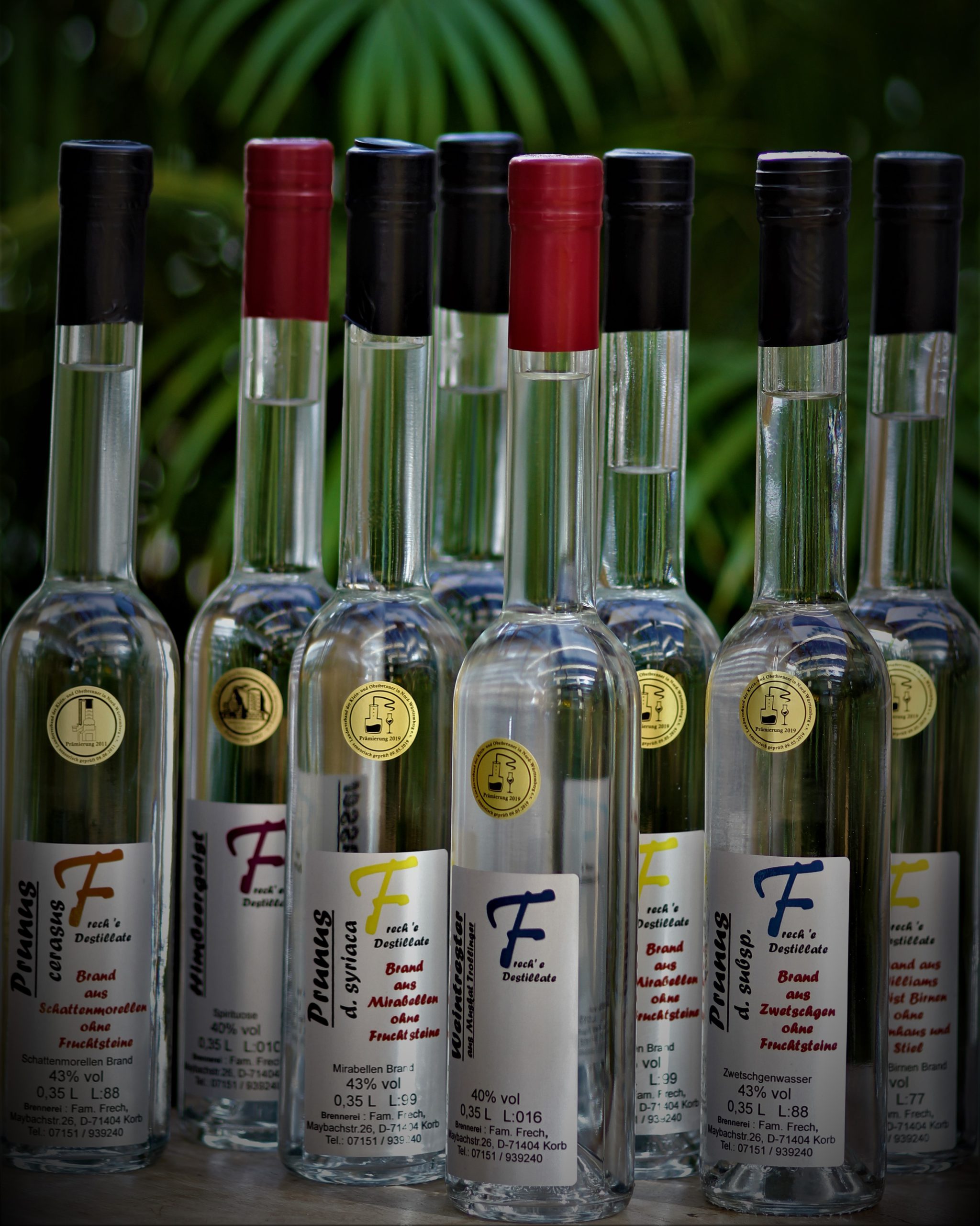 Brennerei Familie FRECH Destillate & Weine 